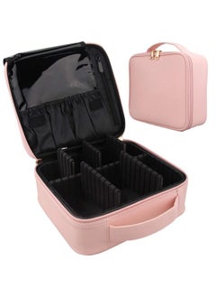 LACOPINE Portable Cosmetic Organizer Multi Functional Cosmetic Bag Makeup Handbag for Travel & Home Gift (Baby Pink 12 INCH(1 Layer)) - pzsku/Z6219E74F8CFDFC9FAD4FZ/45/_/1737720859/7700022f-5162-4b2e-abc0-4f345e44e40a