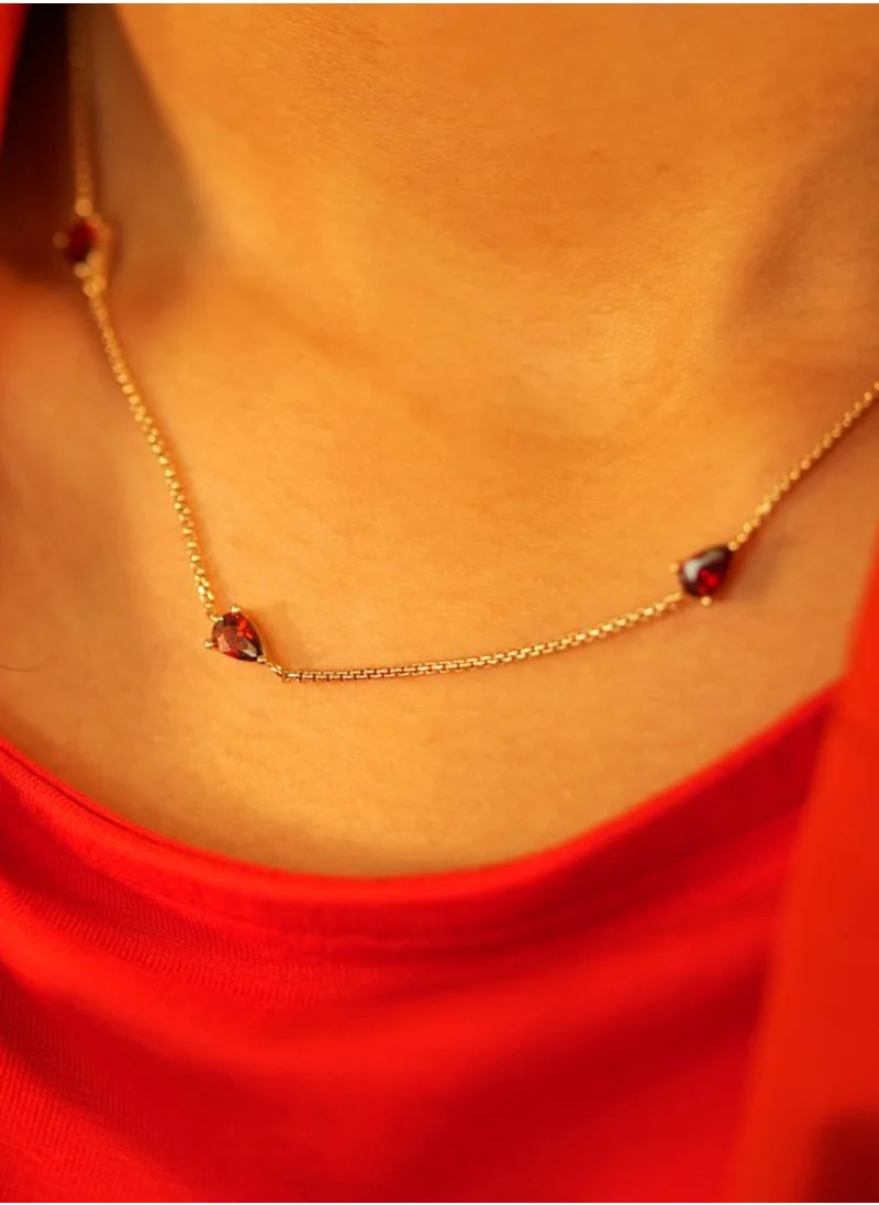 باكلي لندن Siam Dainty Stud And Choker Set