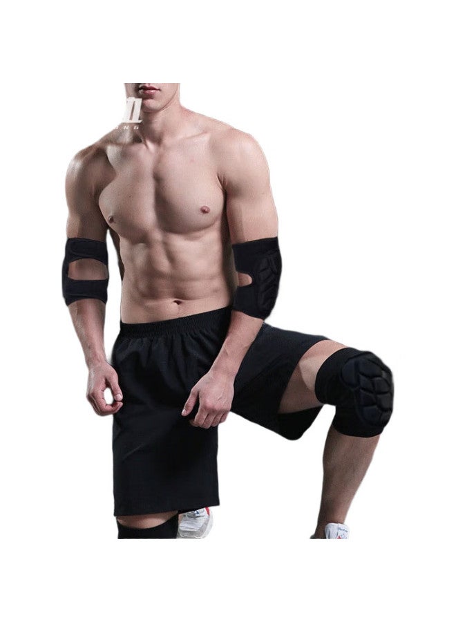 chidong وسادات الركبة والكوع التكتيكية، تدريب رياضي للح crawling والجري، مجموعة سميكة، معدات حماية ضد السقوط لمفصل الركبة - Image 3