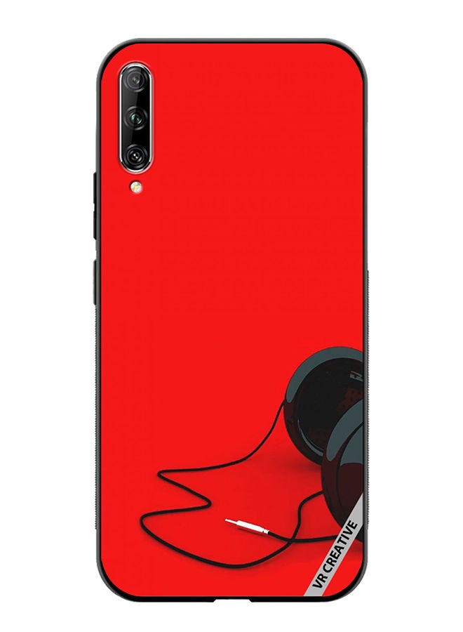 VR CREATIVE Protective Case Cover For Huawei Nova Y9S Black Headphones Design Multicolour - Image 1