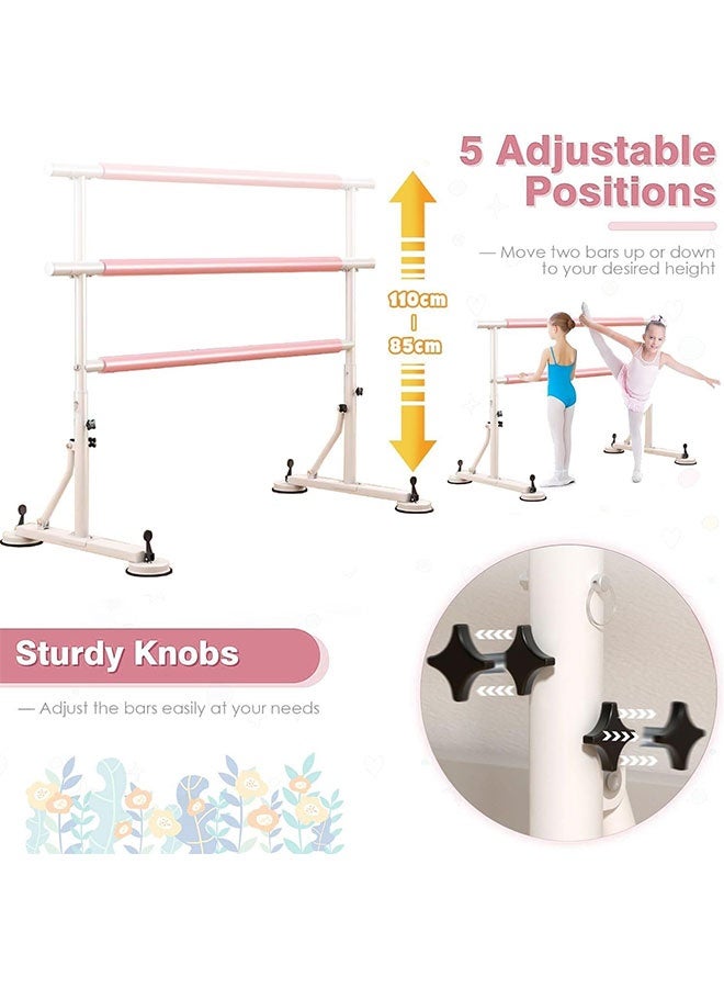 ماكس سترينث قضيب باليه قائم بذاته وقابل للتعديل للياقة البدنية والتمدد في المنزل (1.5 متر) - Image 4