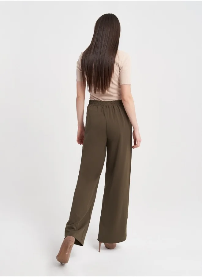 هايليز Khaki Belted Trousers