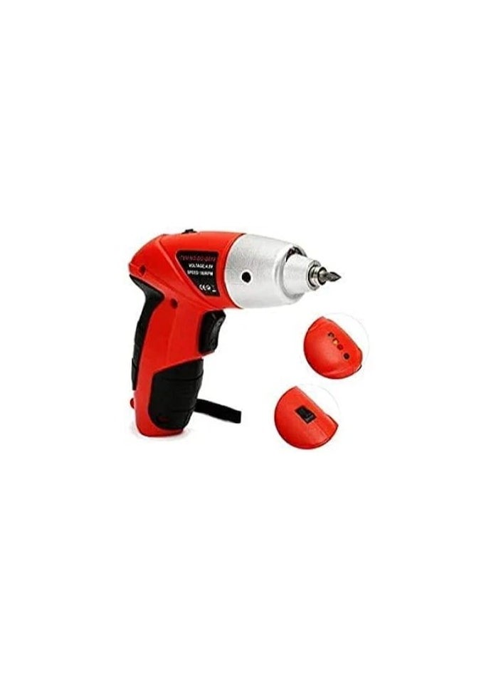 Generic 45-Piece Professional Cordless Electric Screwdriver Set | 4.8V | 180 RPM | 3-5 Nm | Bidirectional Function | LED Light | Keyless Chuck | Quiet Operation  - Image 2