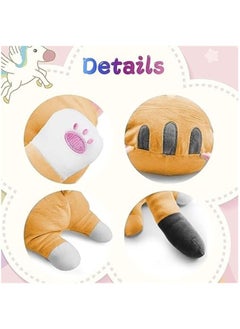 MIRFA Plush Cat Shaped Stuffed Pillow  - Image 5