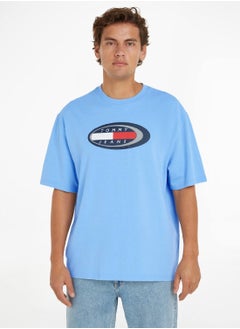 Men's Oversize Archive Board Spot T-Shirt - Cotton, Blue - pzsku/Z621A606493E188265533Z/45/_/1724216628/b9272c5a-4e7b-473f-bccc-6879fe6b6add