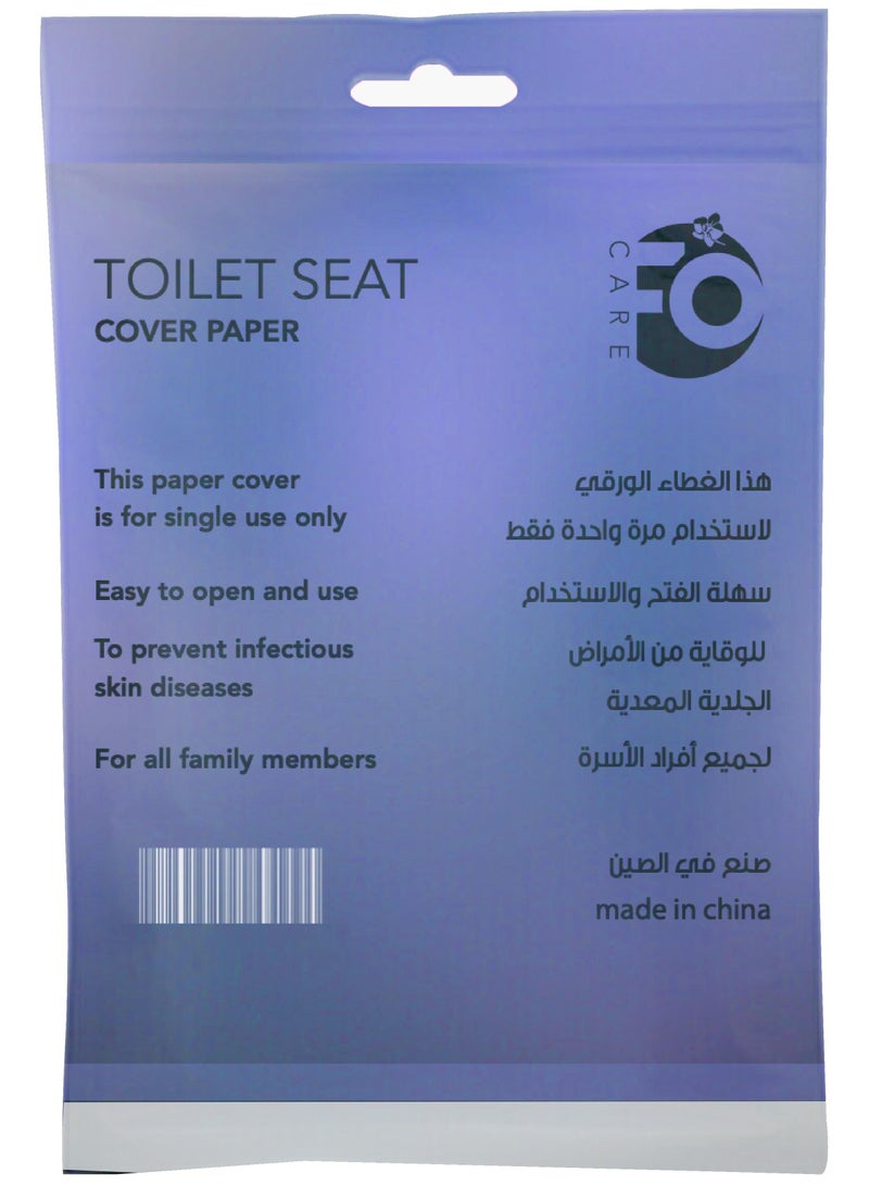 FO Toilet seat cover paper 10pcs  - Image 2