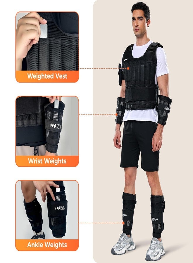 BeatBoost Weighted Vest 10LB Steel Plates for BeatBoost Weight Vest - Image 2