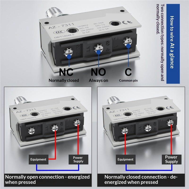 Limit Switch AZ7100 Limit Switch Replacement Parts - Image 4