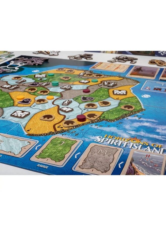 Greater than Games آفاق جزيرة الروح؛ لعبة لوحة استراتيجية تعاونية؛ 13 لاعبًا - Image 3