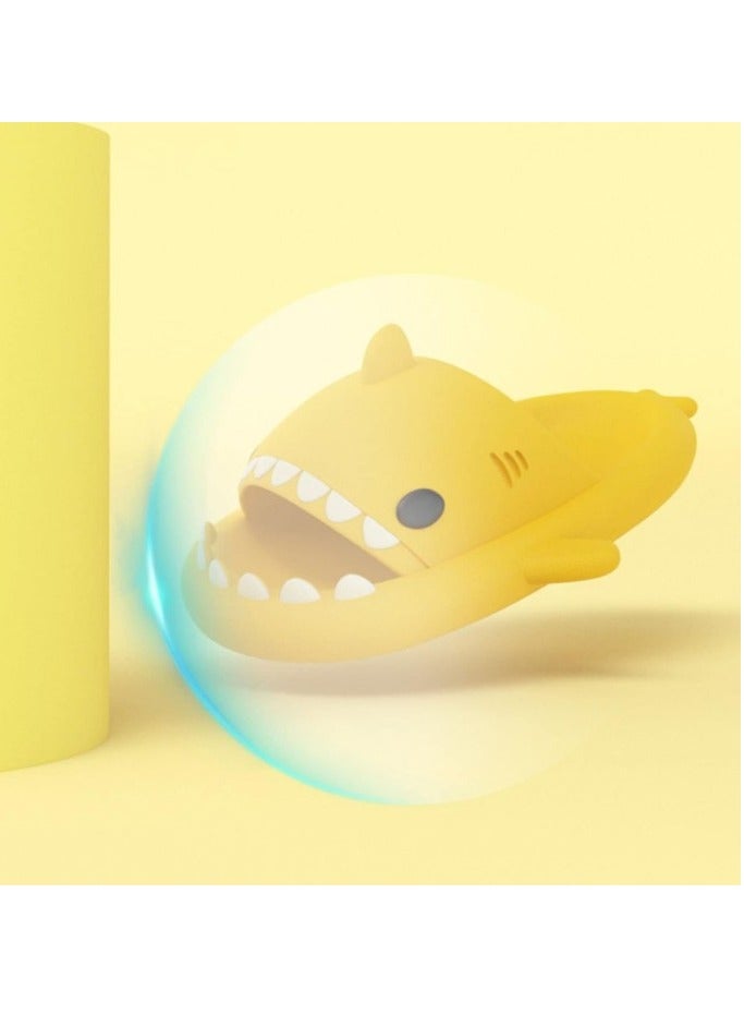 Shark Slides Thickness Upgrade Summer Cute Cartoon Shark Slippers for Women Men Non-Slip Open Toe Lightweight Sole Sandals Casual Unisex Beach Shoes - Image 5