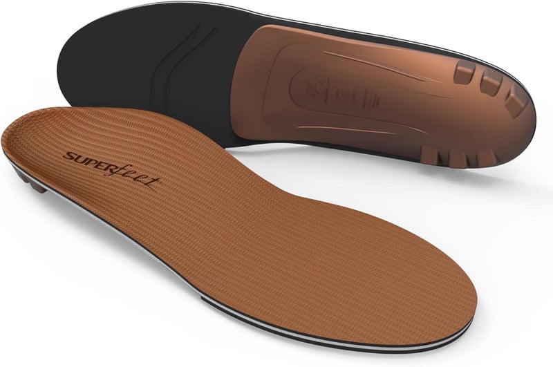 Superfeet Orthotic Insole for Comfort and Support - Brown (Copper), Size 6.5 UK - Image 1