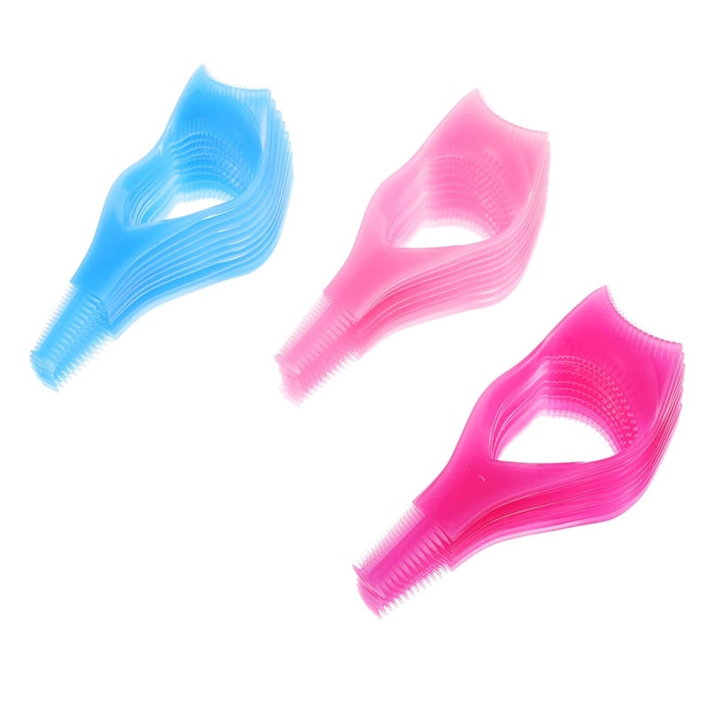 30 Pcs Reusable Eye Makeup Tool Multifunctional Eyeliner Stencils Mascara Shields for Effortless Eye Looks Lightweight Ergonomic Design for Daily Use Parties and More - Image 1