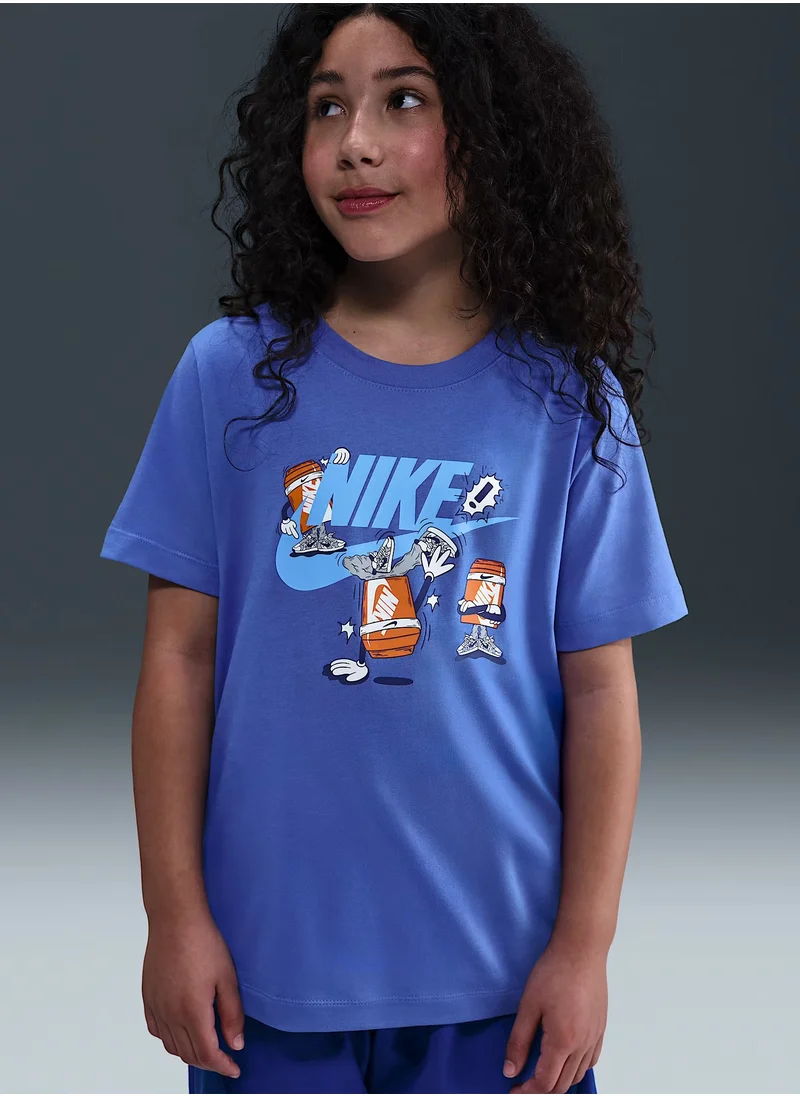 نايكي Nsw Boxy Break Dance Graphic T-Shirt