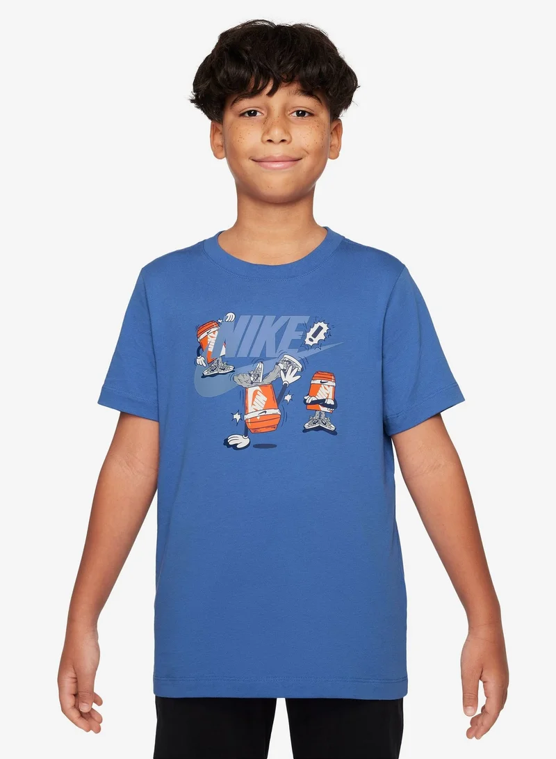 Nike Nsw Boxy Break Dance Graphic T-Shirt