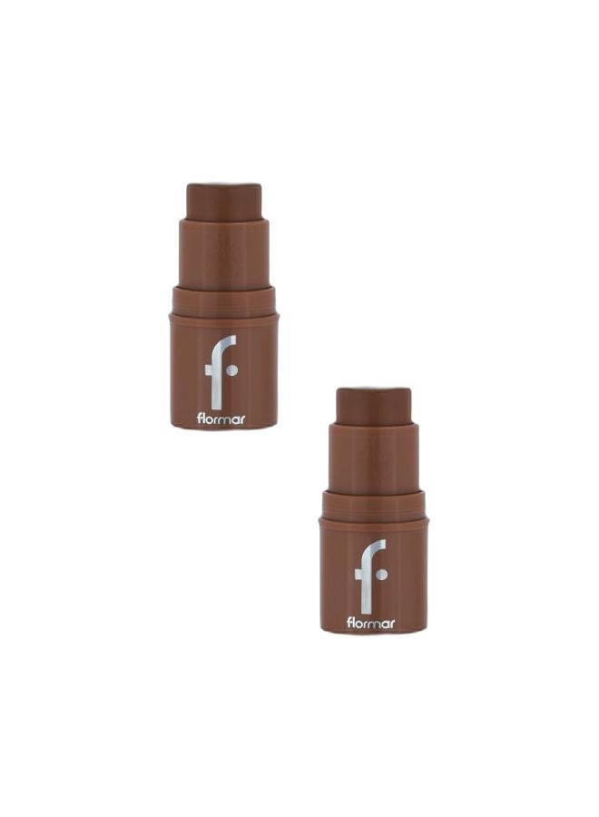 flormar To Go Bronzer Stick Deep Coffee 003 Bundle - Image 1