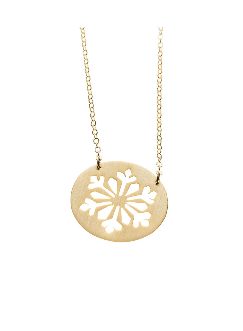 Trendella Snowflake Necklace - Image 1
