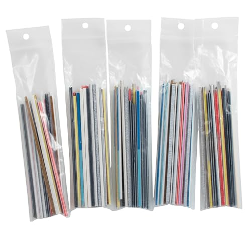 Keystone 100 Pcs Sanding Twigs Kit Ideal for Woodworking, Sanding Sticks for Plastic Models, Arts, Crafts, Assorted Mixed Grit Abrasive Polishing Sticks for Wood, Metal, Plastic (100 Pcs) - Image 1