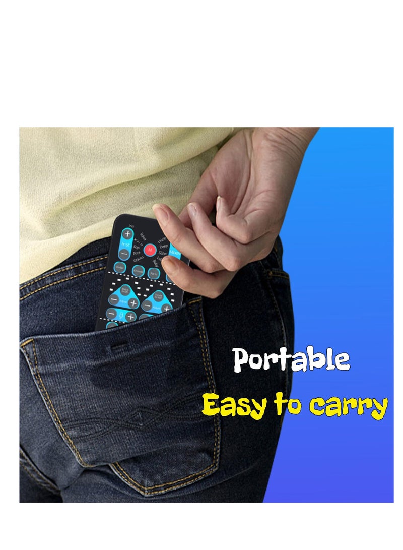 SYOSI Mini Voice Changer Device, Portable 8 Sound Effects Support Multi Languages Handheld Sound Card for Adults, Kids, PC Mobile Phone, Hide Your Real Voice, Beginner Friendly, 8 Fixed Sound Effects - Image 4