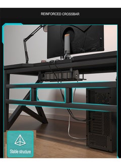 NKX Ergonomic K Shaped Gaming Desk Computer Desk Writing Desk 120 CM  - Image 5