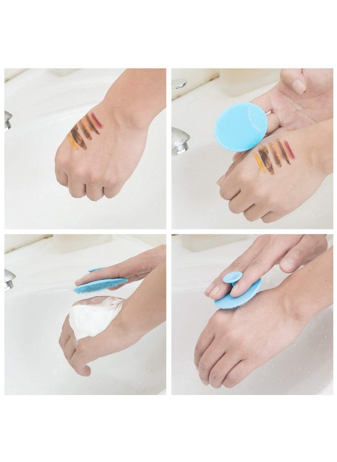 Luckyiren Face Scrubber,Soft Silicone Facial Cleansing Brush Pad Exfoliator Scrub Scrubby for Massage Pore Blackhead Removing Exfoliating-Unique Cool Fun Christmas Gift Present for Girl Sister Best Friend Women  - Image 4