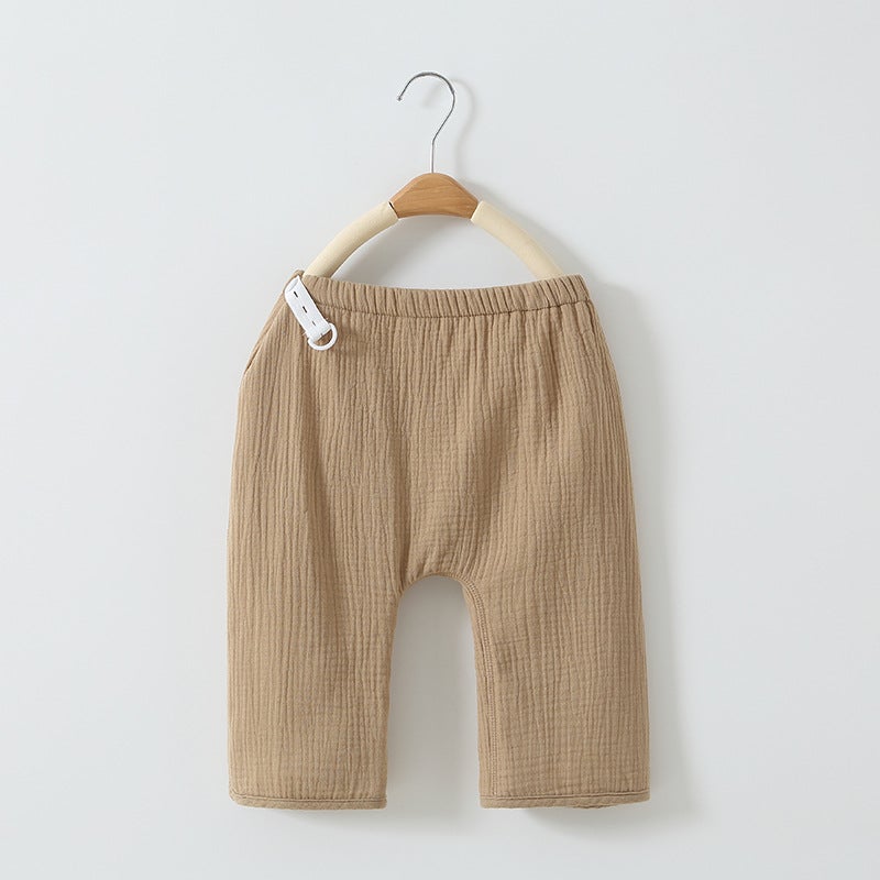 Baby Diaper Pants Cotton Gauze Baby Diaper Pants Washable Diaper Training Pants Kindergarten Diaper Pads - Image 1