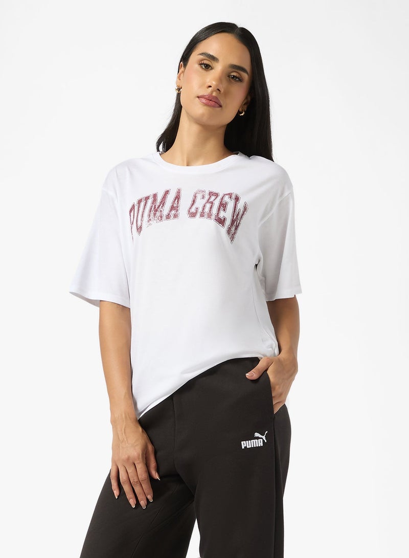 PUMA Graphic Logo T-Shirt - Image 1