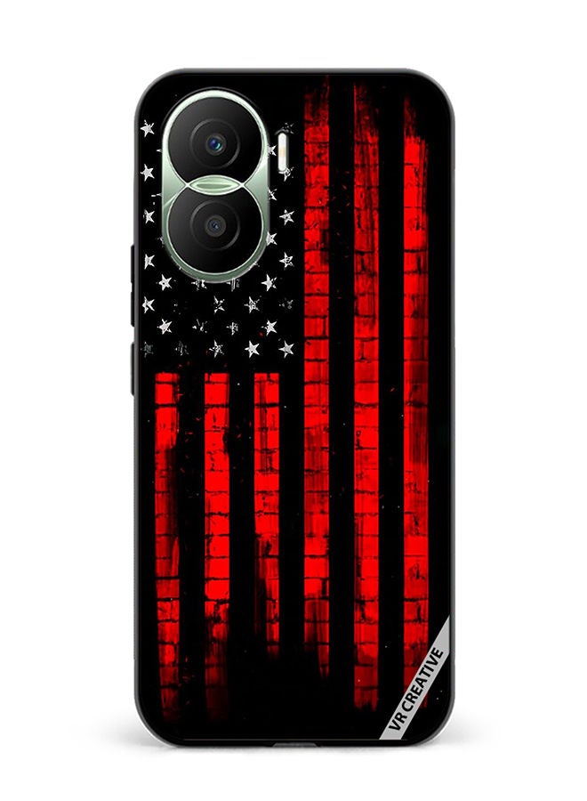 VR CREATIVE Protective Case Cover For Honor Play7T Pro Harley Davidson Design Multicolour - Image 1