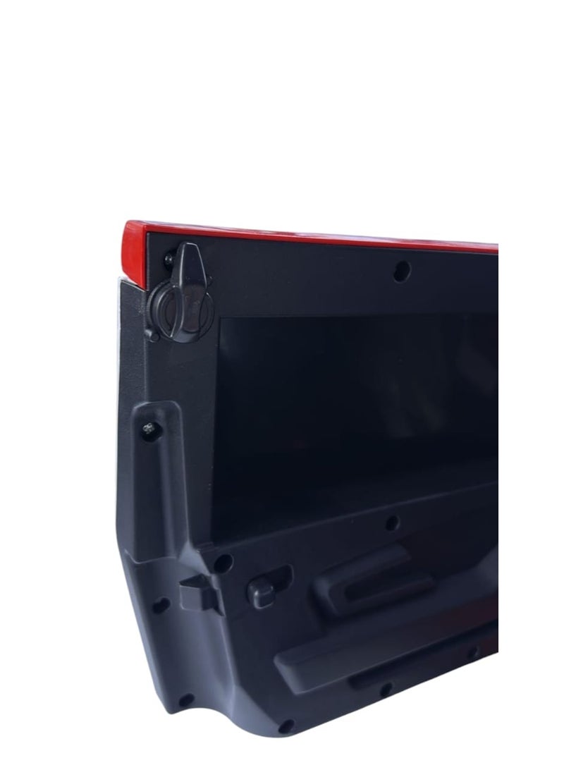 هامر سيارة جيب كهربائية للركوب - طراز هامر، بطارية ١٢ فولت، دفع رباعي مع تحكم عن بُعد ويدوي - Image 4