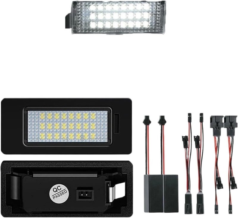 QASULER LED License Plate Light for VW Models - Image 1
