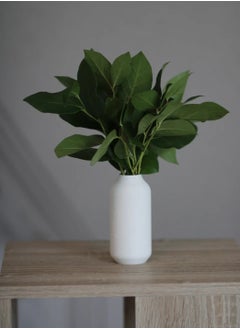 3D Brothers Modern Elegance Vase - Sleek Round Textured Design Home & Office Decor Fuzzy Skin  - Image 3
