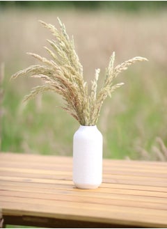 3D Brothers Modern Elegance Vase - Sleek Round Textured Design Home & Office Decor Fuzzy Skin  - Image 5
