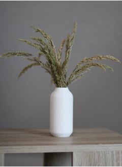 3D Brothers Modern Elegance Vase - Sleek Round Textured Design Home & Office Decor Fuzzy Skin  - Image 4
