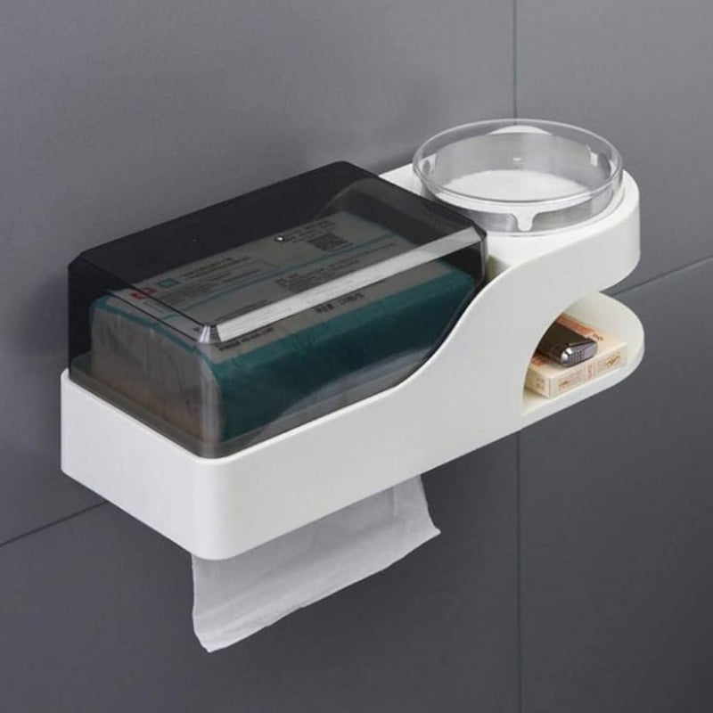 ملحق بسيط - حامل ورق التواليت الجداري الذي يوفر مزيجًا أنيقًا وسهلًا مع أي ديكور حمام ودعمًا موثوقًا للاستخدام اليومي (الخيار 1)