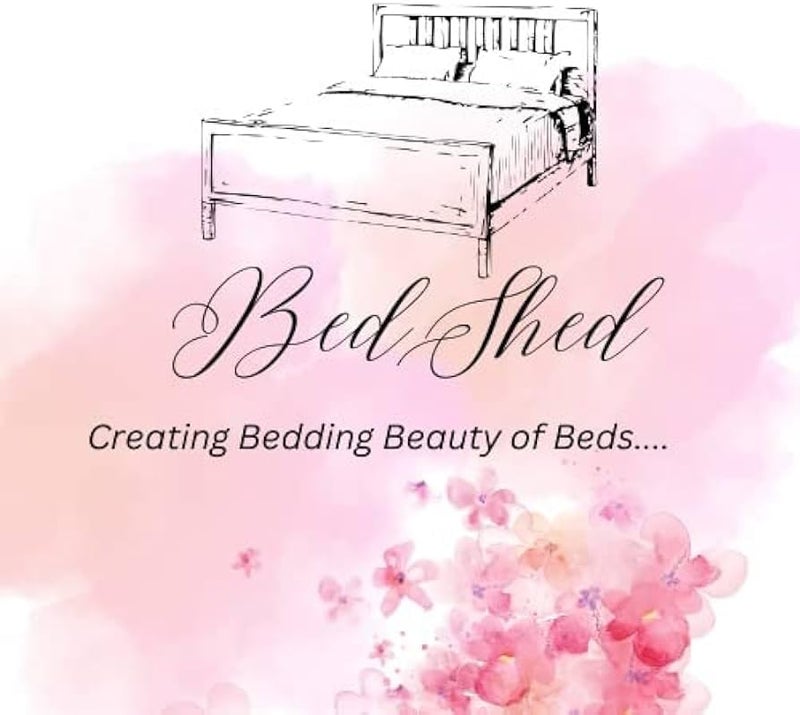 BEDSHED مجموعة BEDSHED من غطاء السرير المخملي المحشو (16 × 96 بوصة) و 2 غطاء وسادة (16 × 16 بوصة) - رمادي - Image 5