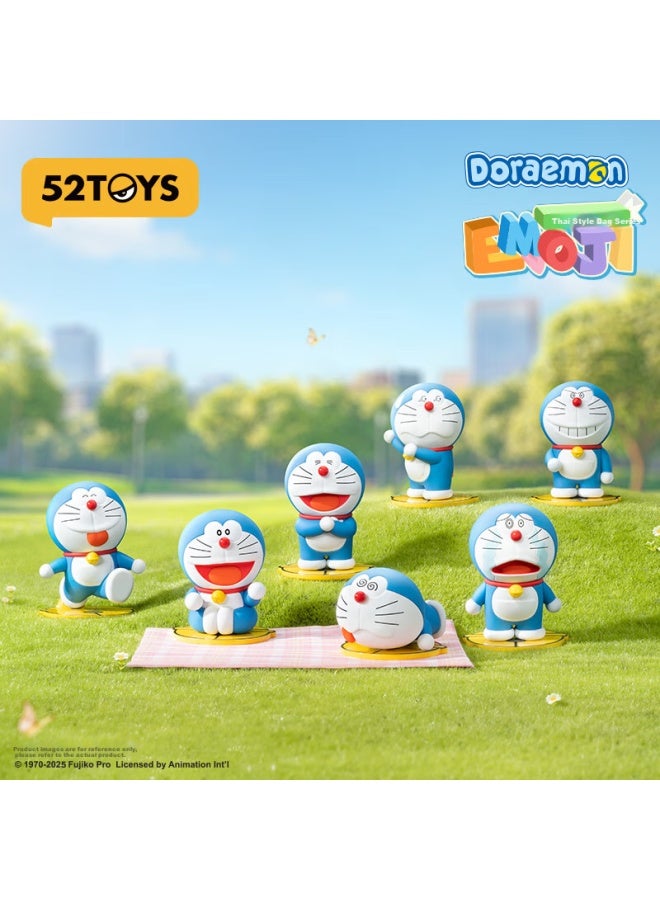 52toys Doraemon Emotion Pack Series Blind Box, Anime Trendy Figurine, Display Piece, Full Box Of 6, Birthday Gift - Image 2