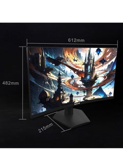 REDRAGON Redragon Gaming Monitor 27" VA 1ms 2K Curve 180Hz - GM27H10QC  - Image 3