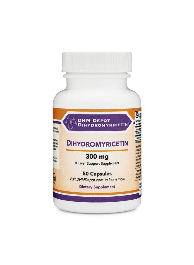 Double Wood Supplements Dihydromyricetin (Dhm) 50 Capsules 300Mg Liver Support Supplement (Third Party Tested) Manufactured In The Usa (Dhm Depot) - Image 5