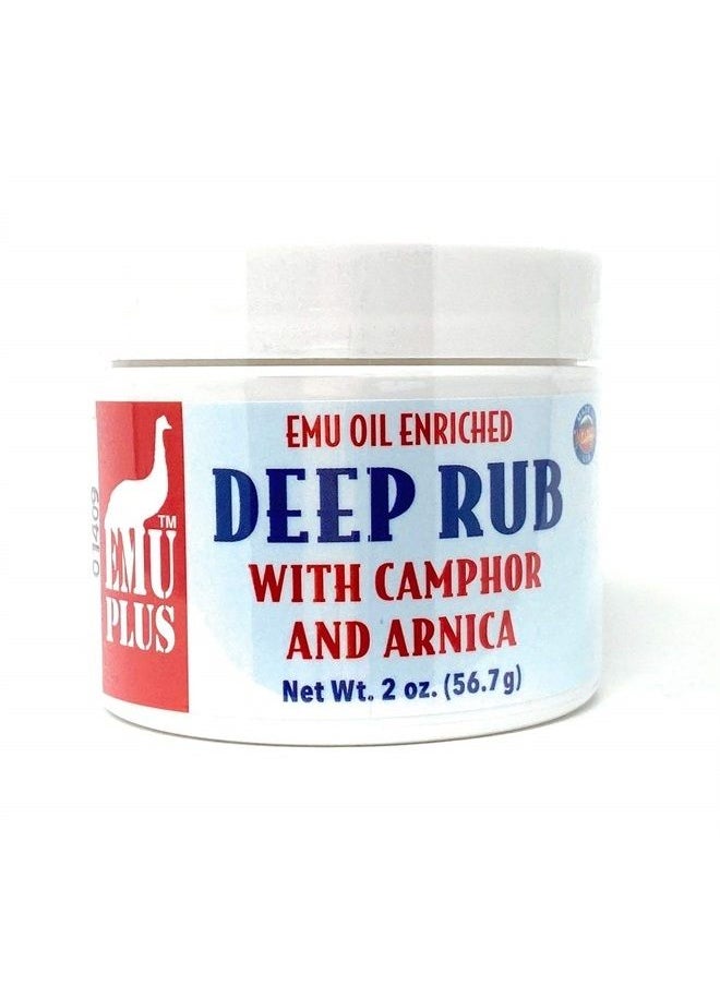 EMUPlus Deep Rub with Camphor and Arnica 2 Ounce Jar - Made with 100% Pure Emu Oil - Formulated for Older, Active Athletes - pzsku/Z621C3DEF8F3D9609DCC4Z/45/_/1683618145/47f3825c-b75e-434b-8a70-6c2013b0383a