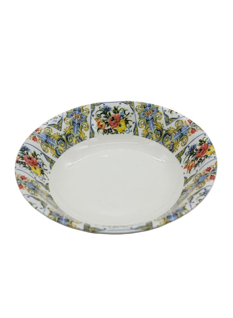 AKDC-Clayton Medieval Salad Bowl 23.3Cm Multicolor - Image 1