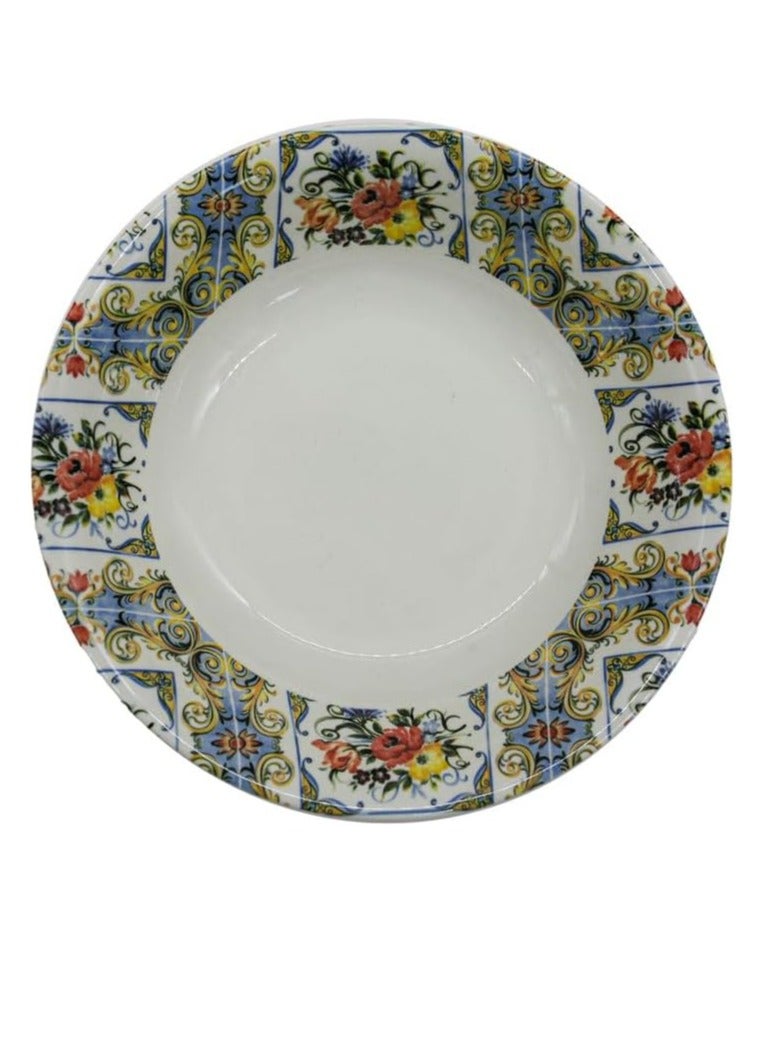 AKDC-Clayton Medieval Salad Bowl 23.3Cm Multicolor - Image 3