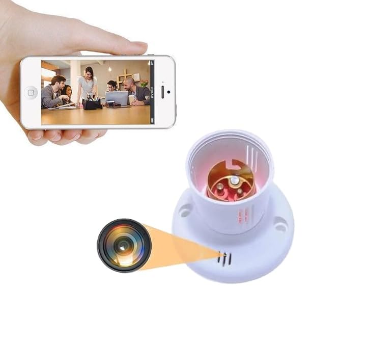 FREDI HD PLUS FREDI HD PLUS WiFi Holder Camera 1080p Hd Clarity Watch Live View Recording Hidden Camera Supported 32GB Sd Card Secret Nanny Cam Indoor Security Camera iWFCam APP  - Image 1