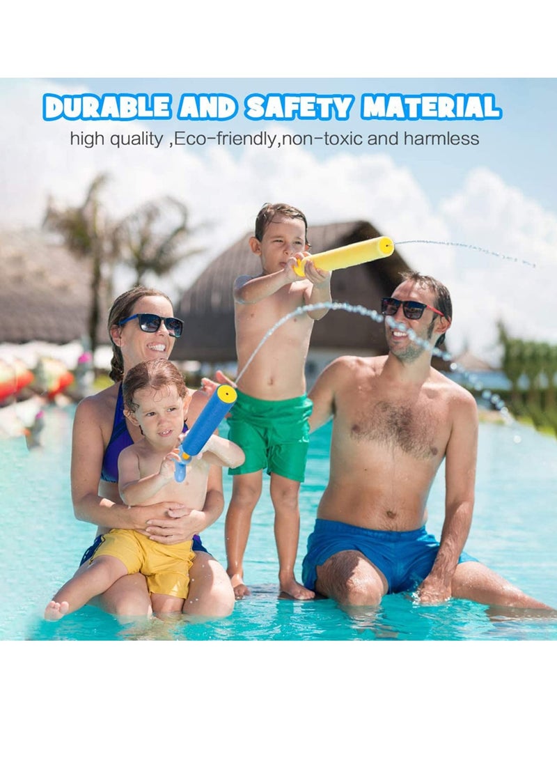 Excefore Water Toy for Kids, 9 Pack Foam Water Blaster Squirt Toy Set for Swimming Pool Toys Adults, Water Toy Blaster Shooter - Image 2