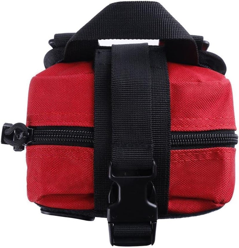 GEERTOP Empty First Aid Kit Bag Organizer Emergency Bag, Durable Water-Resistant, Quick-Release Multi-Purpose, Tear-Proof Design for Car, Travel, Rescue, Outdoor Survival, Camping, 15x10.5x20cm - Image 4