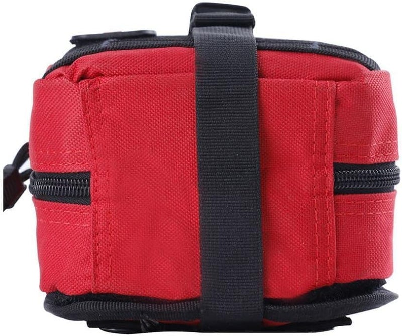 GEERTOP Empty First Aid Kit Bag Organizer Emergency Bag, Durable Water-Resistant, Quick-Release Multi-Purpose, Tear-Proof Design for Car, Travel, Rescue, Outdoor Survival, Camping, 15x10.5x20cm - Image 3