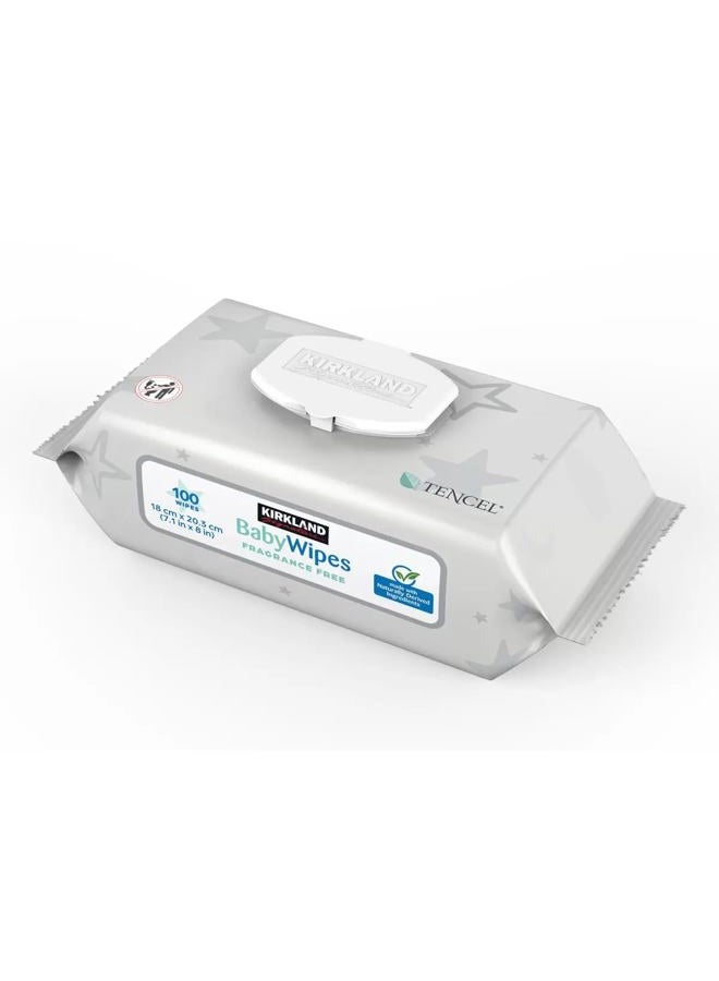 Kirkland Signature Kirkland Signature Baby Wipes Fragrance Free 100 Wipes  - Image 2