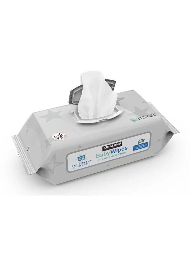 Kirkland Signature Kirkland Signature Baby Wipes Fragrance Free 100 Wipes  - Image 3