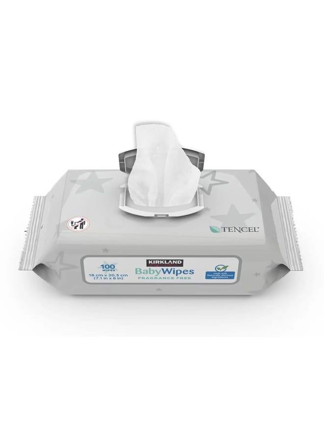 Kirkland Signature Kirkland Signature Baby Wipes Fragrance Free 100 Wipes  - Image 4