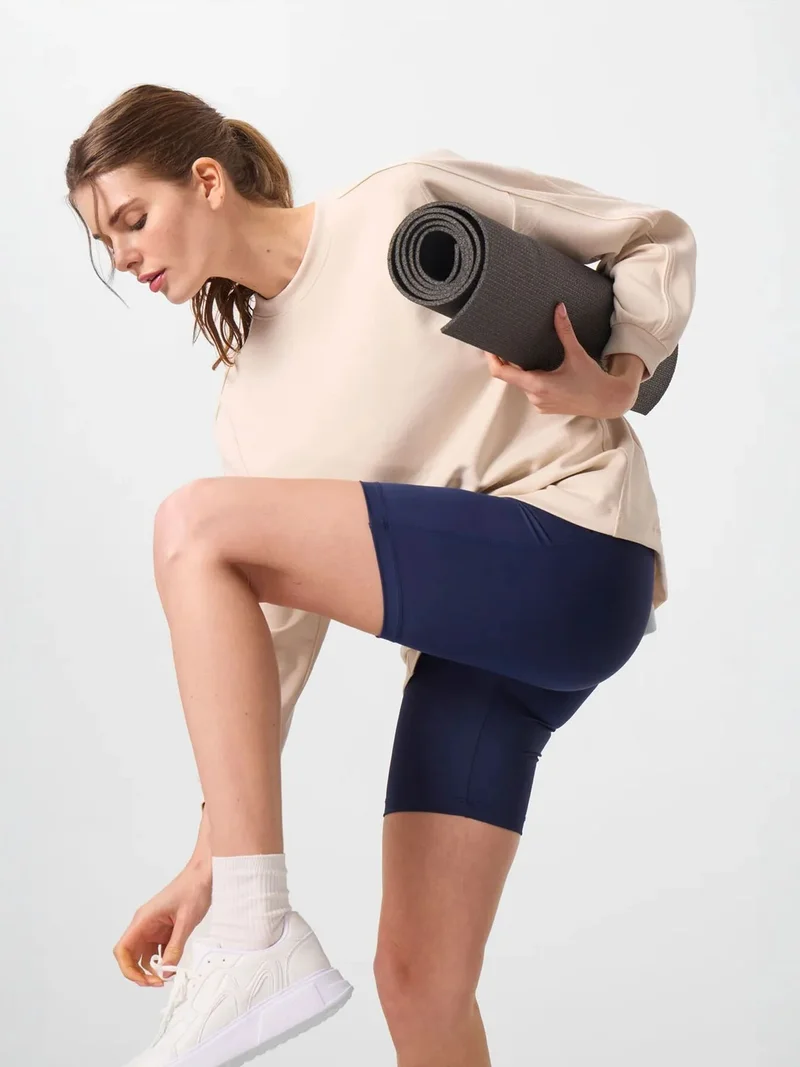 TOMMYLIFE TOMMY Short High-waist Sports Leggings