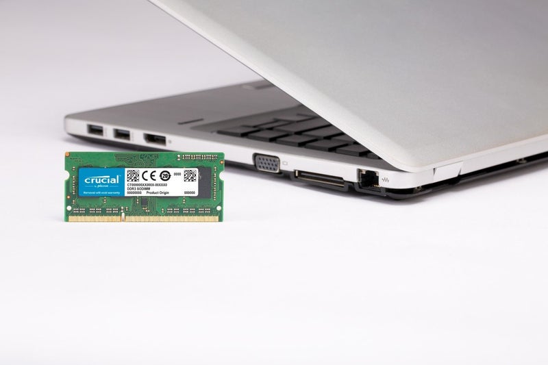 Micron Crucial 4GB Single DDR3/DDR3L 1600 MT/S (PC3-12800) Unbuffered SODIMM 204-Pin Memory - CT51264BF160B - Image 2