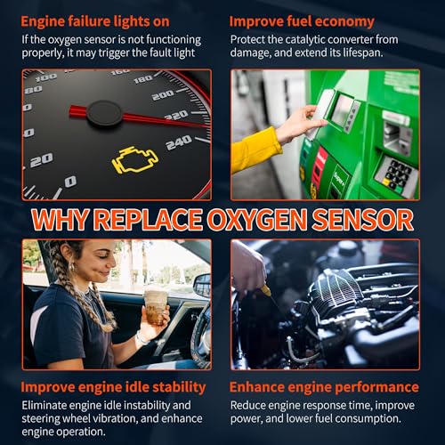 HiSport 250-24988 Oxygen Sensor Compatible with Hyundai Elantra 2011-2020 Elantra GT 2013-2014 Kona 2018-2021 Sonata 2016-2019 Tucson 2019-2021, Kia Forte 2014-2023 Forte5 2014-2016 Optima Seltos - Image 3
